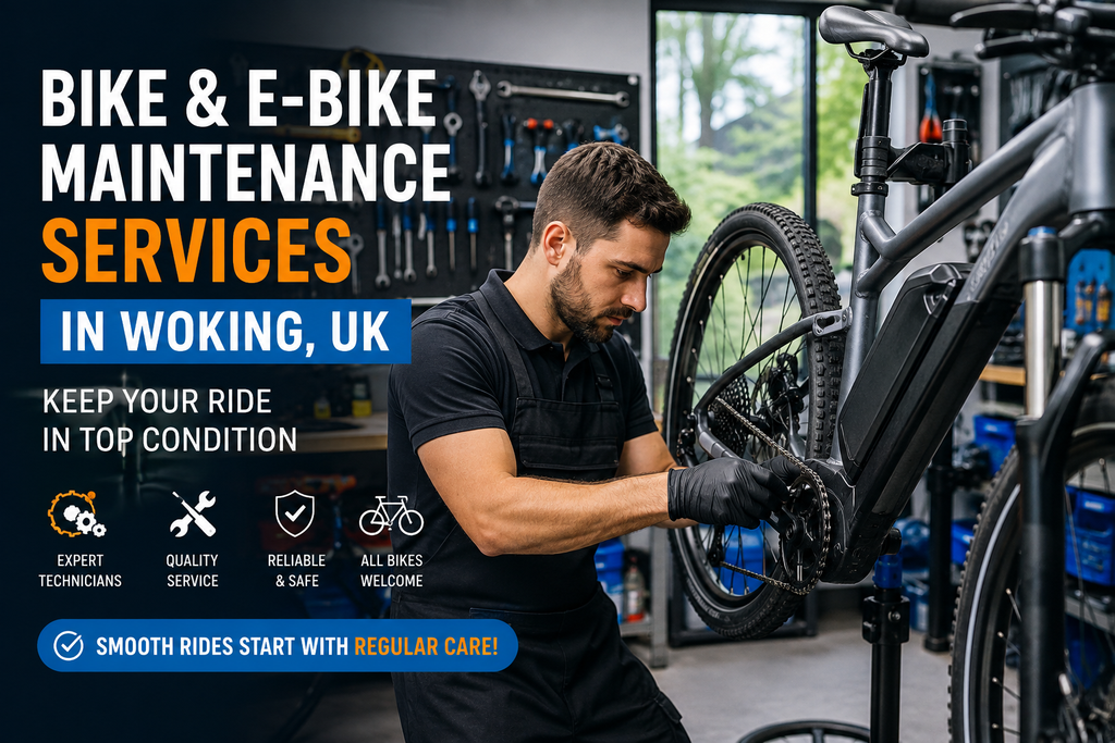Bike and E-Bike Maintenance Services in Woking, UK: Keep Your Ride in Top Condition