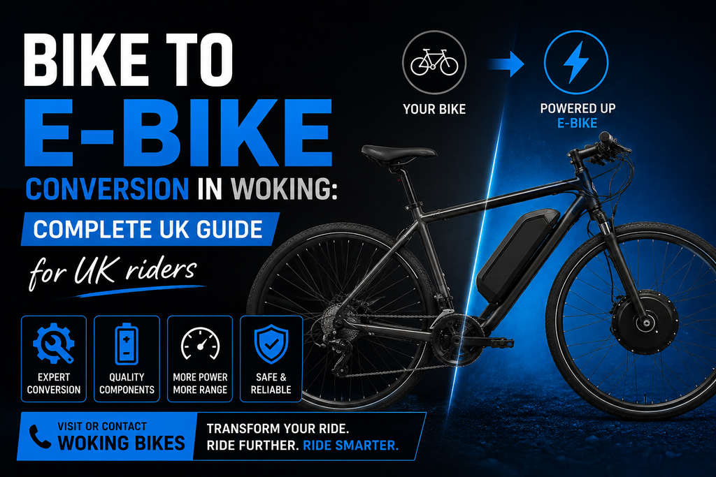 Bike to E-Bike Conversion in Woking: Complete UK Guide for UK riders