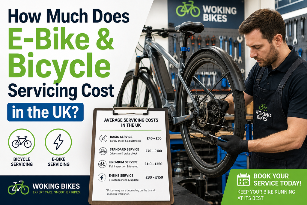 How Much Does E-Bike & Bicycle Servicing Cost in the UK?
