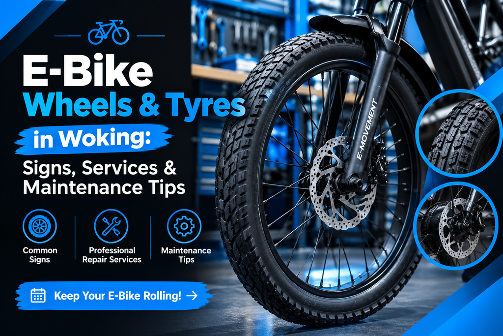 E-Bike Wheels & Tyres in Woking: Signs, Services & Maintenance Tips