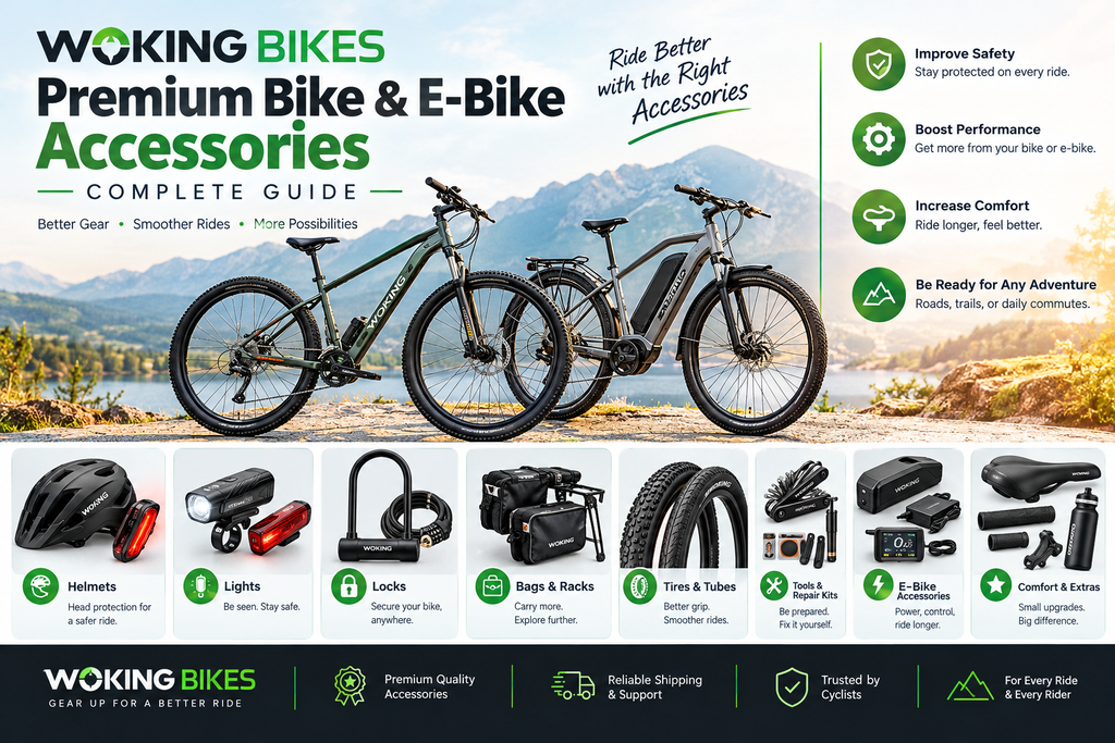 Woking Bikes Premium Bike & E-Bike Accessories | A Complete Guide